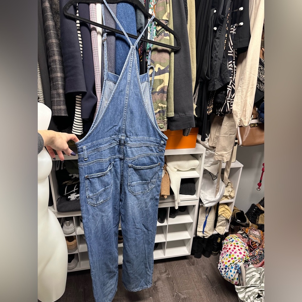 Anthro x Pilcro painters denim overall - Picture 3 of 6